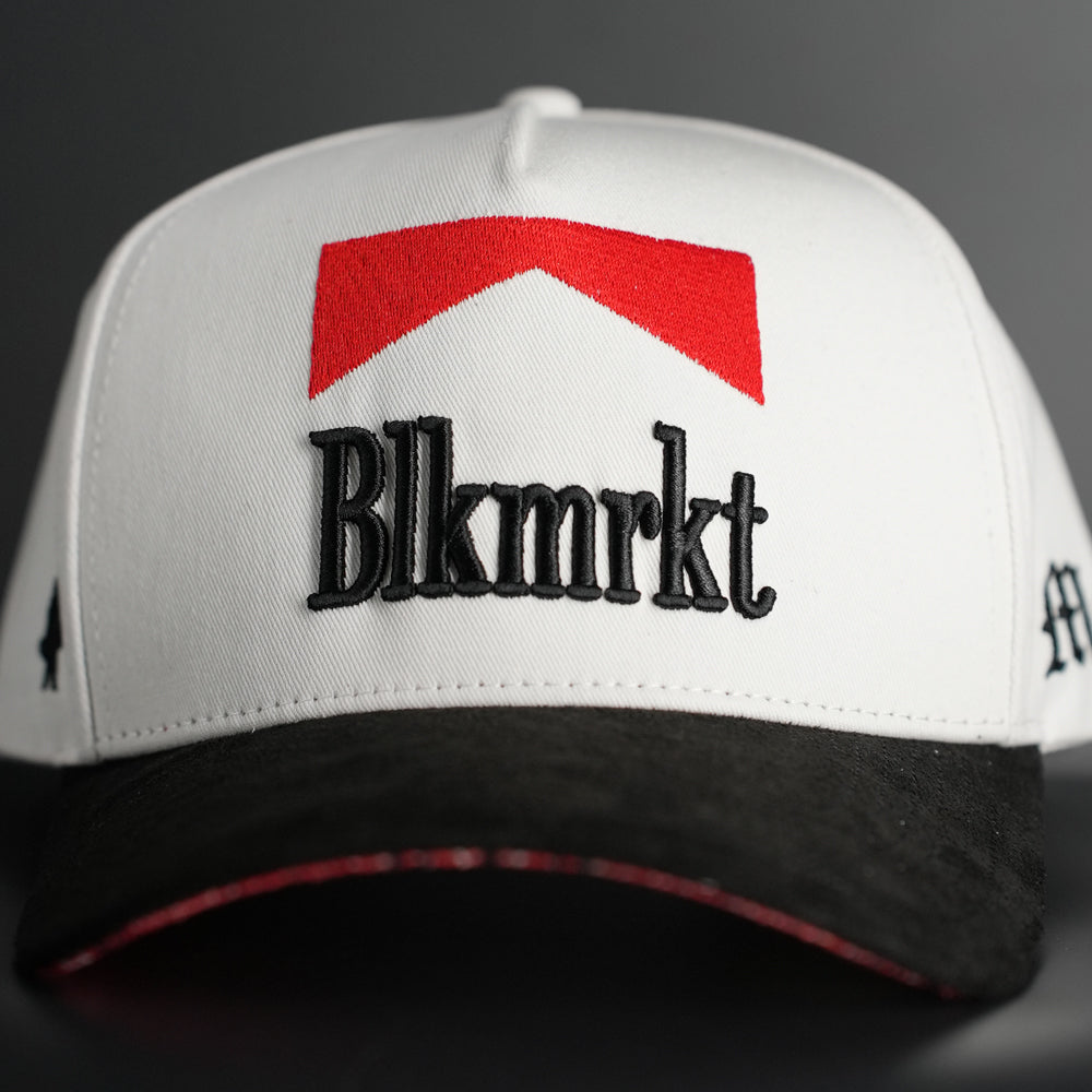 The Carmine Trucker Cap - BlackMarketLabs.com