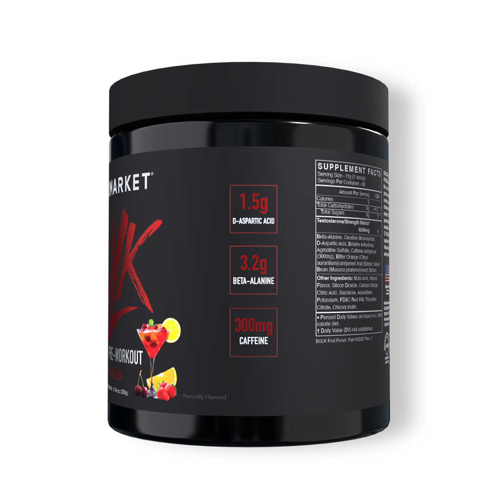 BULK Strength Pre-workout - BlackMarketLabs.com