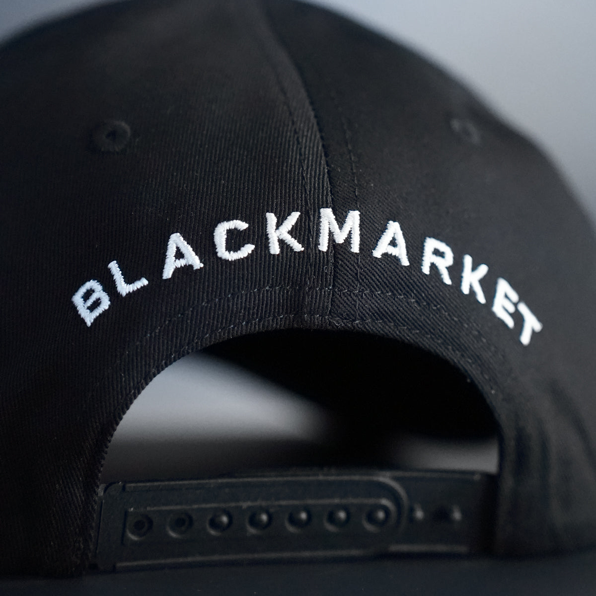BxM Black Classic Cap - BlackMarketLabs.com