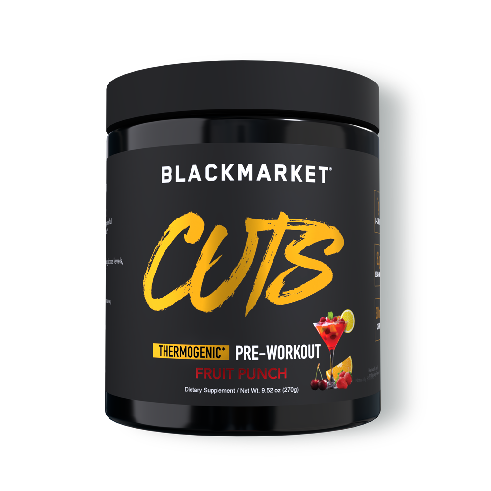 CUTS Thermogenic Pre-workout - BlackMarketLabs.com