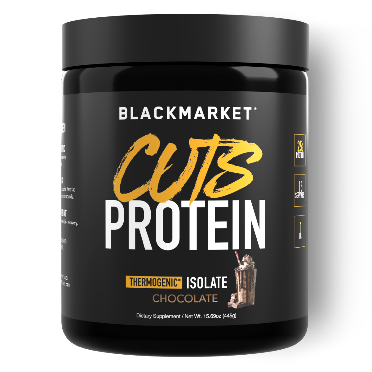 CUTS Thermogenic Whey PROTEIN Isolate - BlackMarketLabs.com