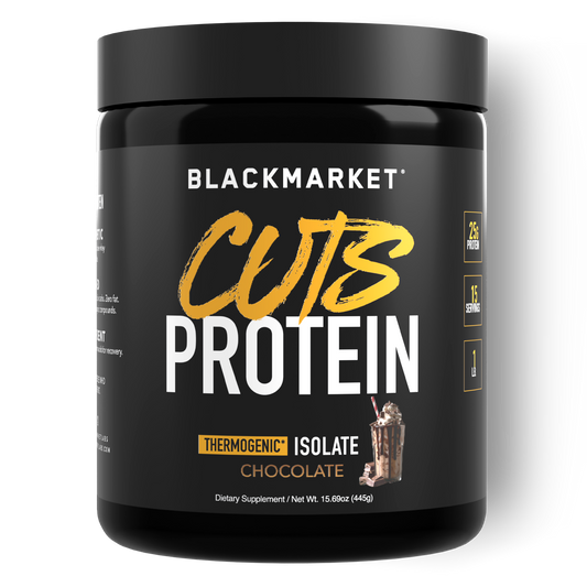 CUTS Thermogenic Whey PROTEIN Isolate - BlackMarketLabs.com