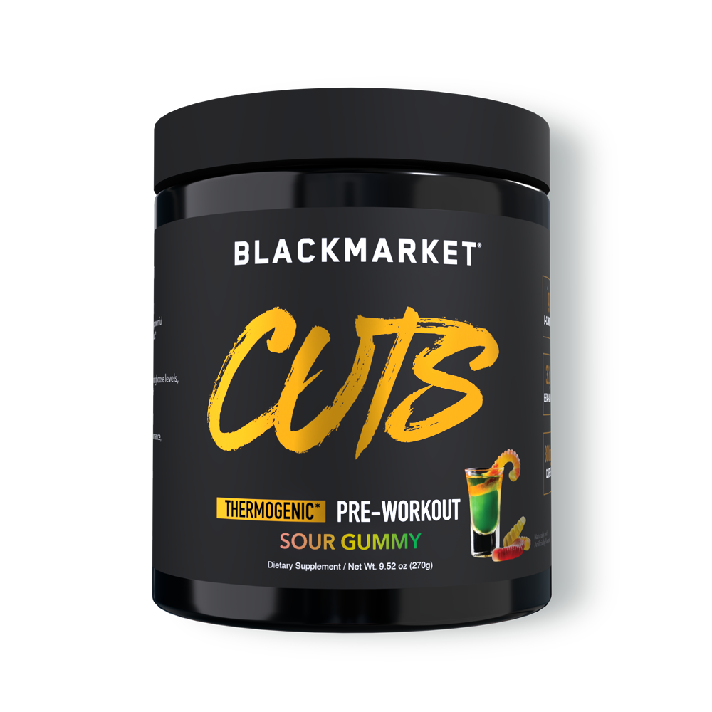 CUTS Thermogenic Pre-workout - BlackMarketLabs.com
