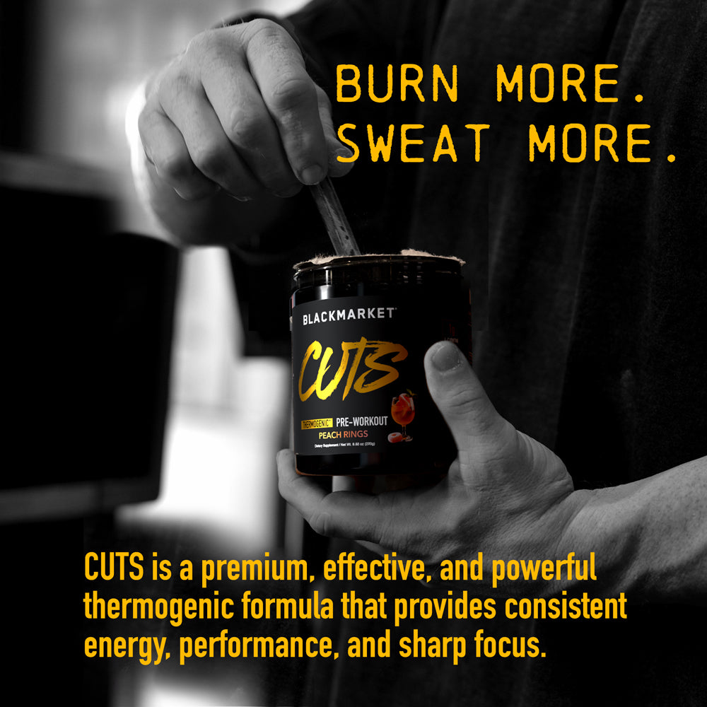 CUTS Thermogenic Pre-workout - BlackMarketLabs.com