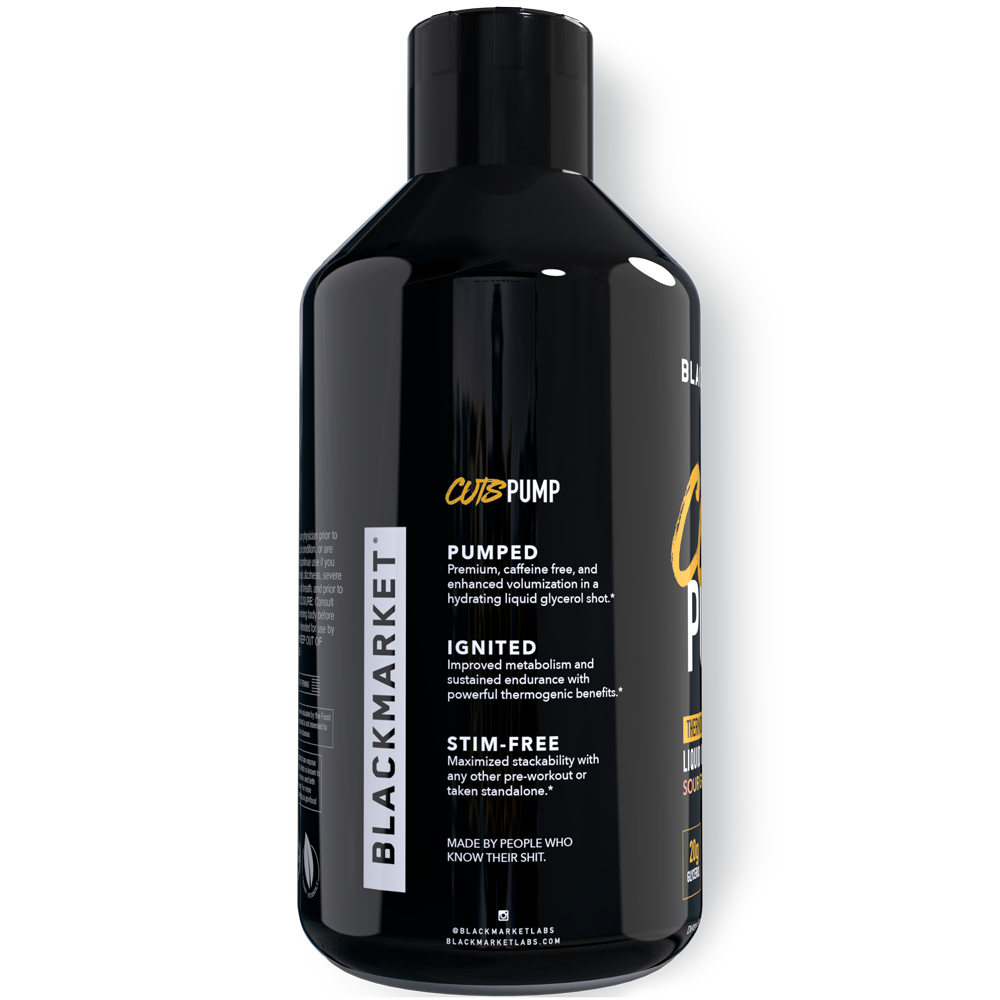 CUTS Thermogenic PUMP - BlackMarketLabs.com