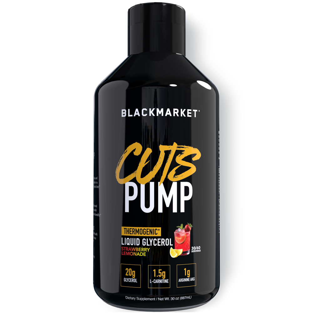 CUTS PUMP Thermogenic Liquid Glycerol - BlackMarketLabs.com