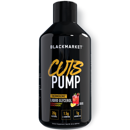 CUTS PUMP Thermogenic Liquid Glycerol - BlackMarketLabs.com