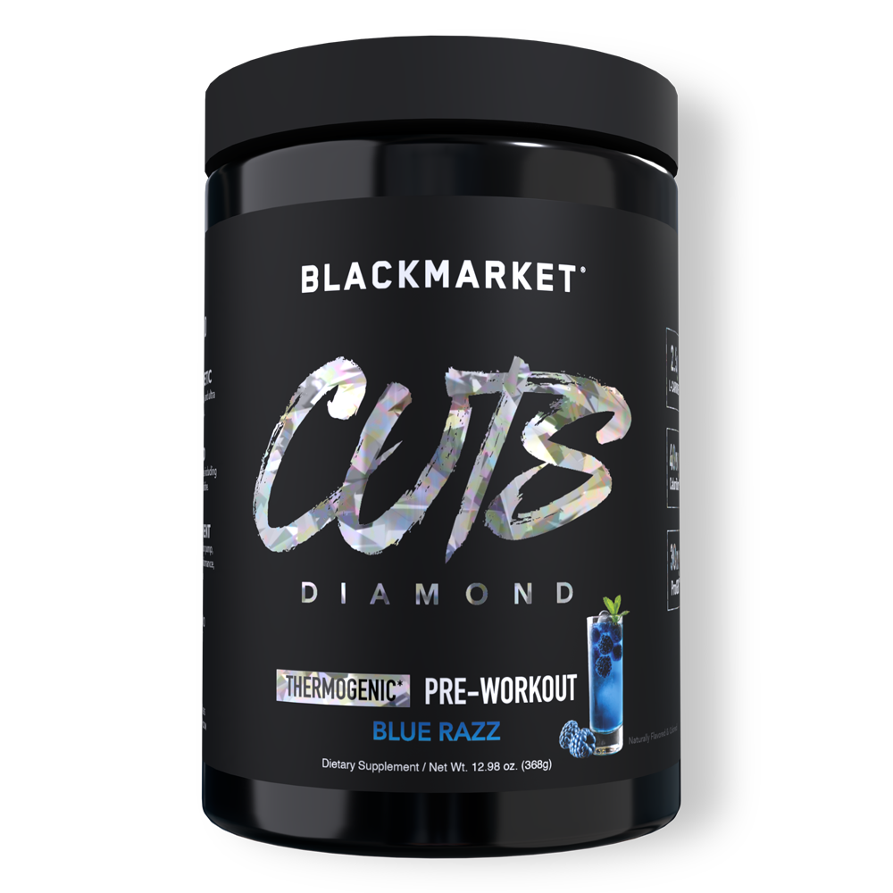 CUTS DIAMOND Thermogenic Pre-workout - BlackMarketLabs.com