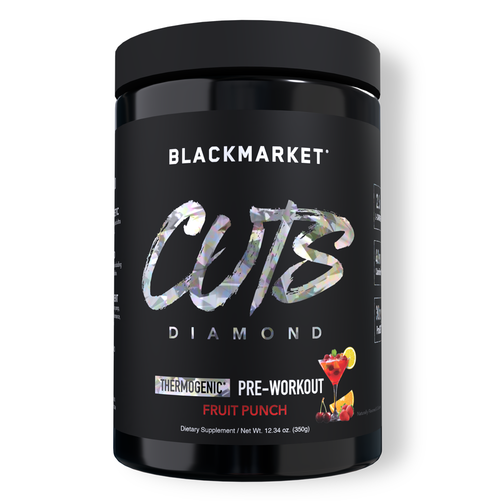 CUTS DIAMOND Thermogenic Pre-workout - BlackMarketLabs.com
