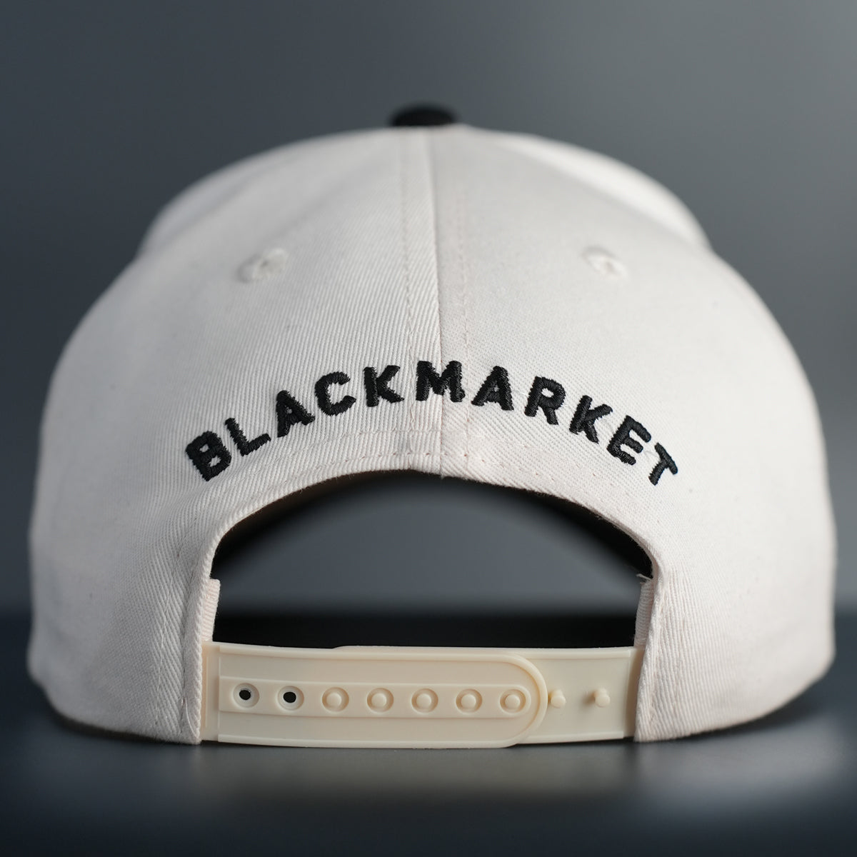 BxM Off-White Suede Cap - BlackMarketLabs.com