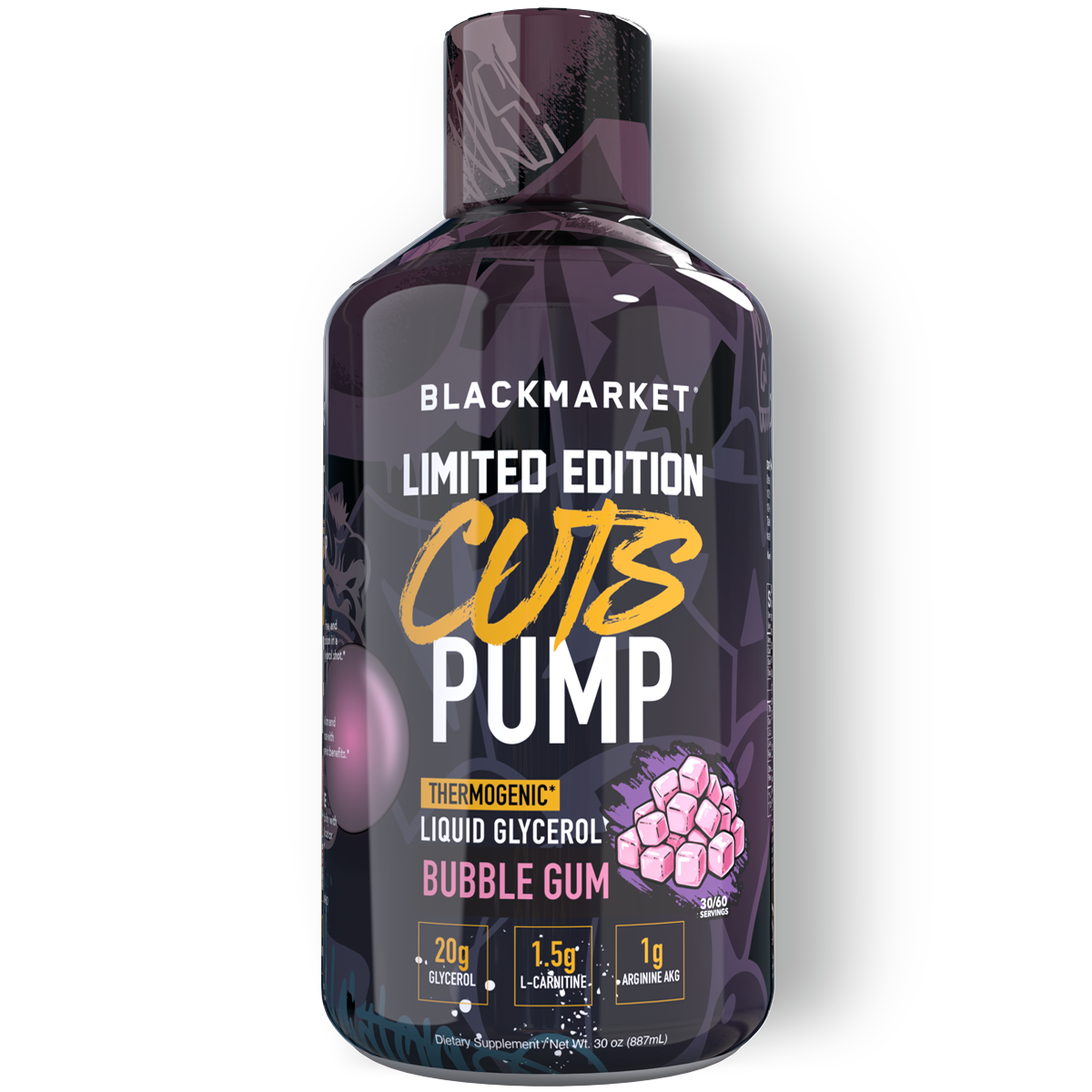 CUTS PUMP: BUBBLE GUM