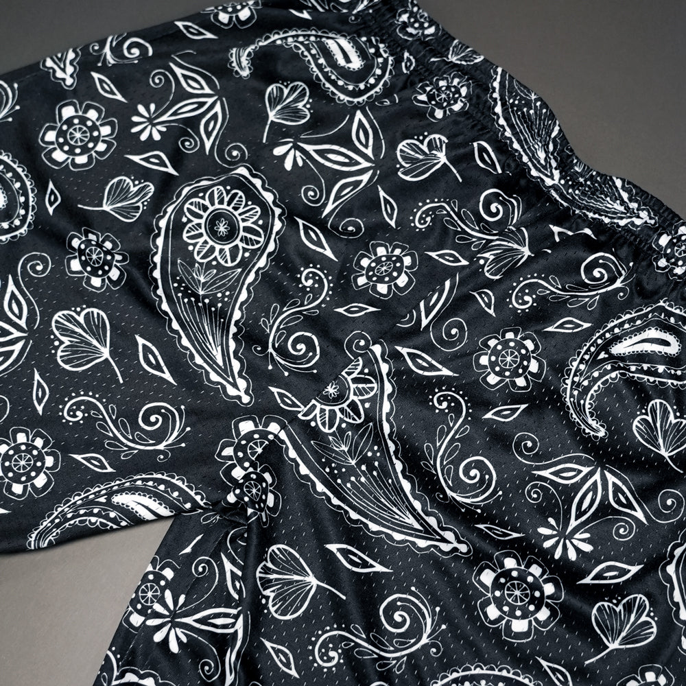Oversized Shorts Paisley 7.5"