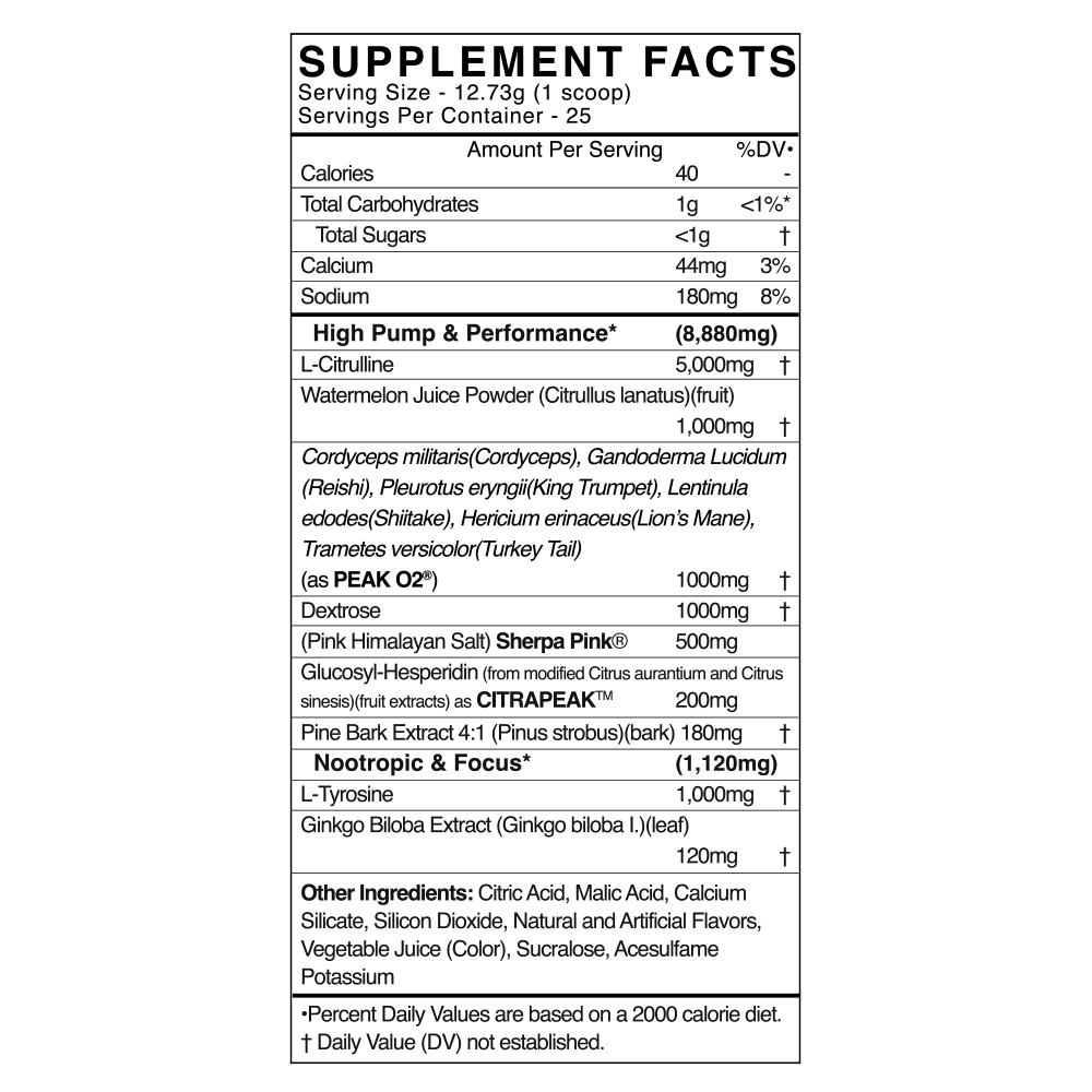NITRICOXIDE Stim Free - BlackMarketLabs.com