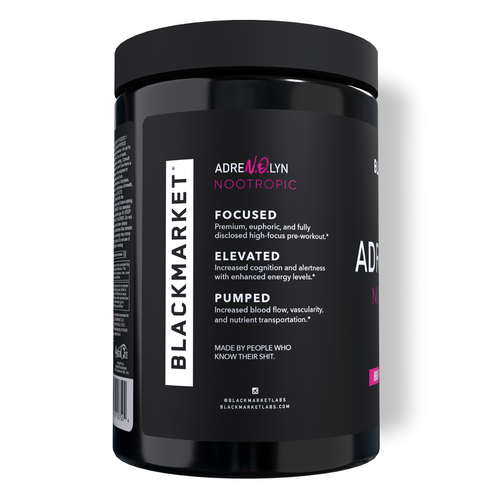 NOOTROPIC High Focus Pre-workout - BlackMarketLabs.com