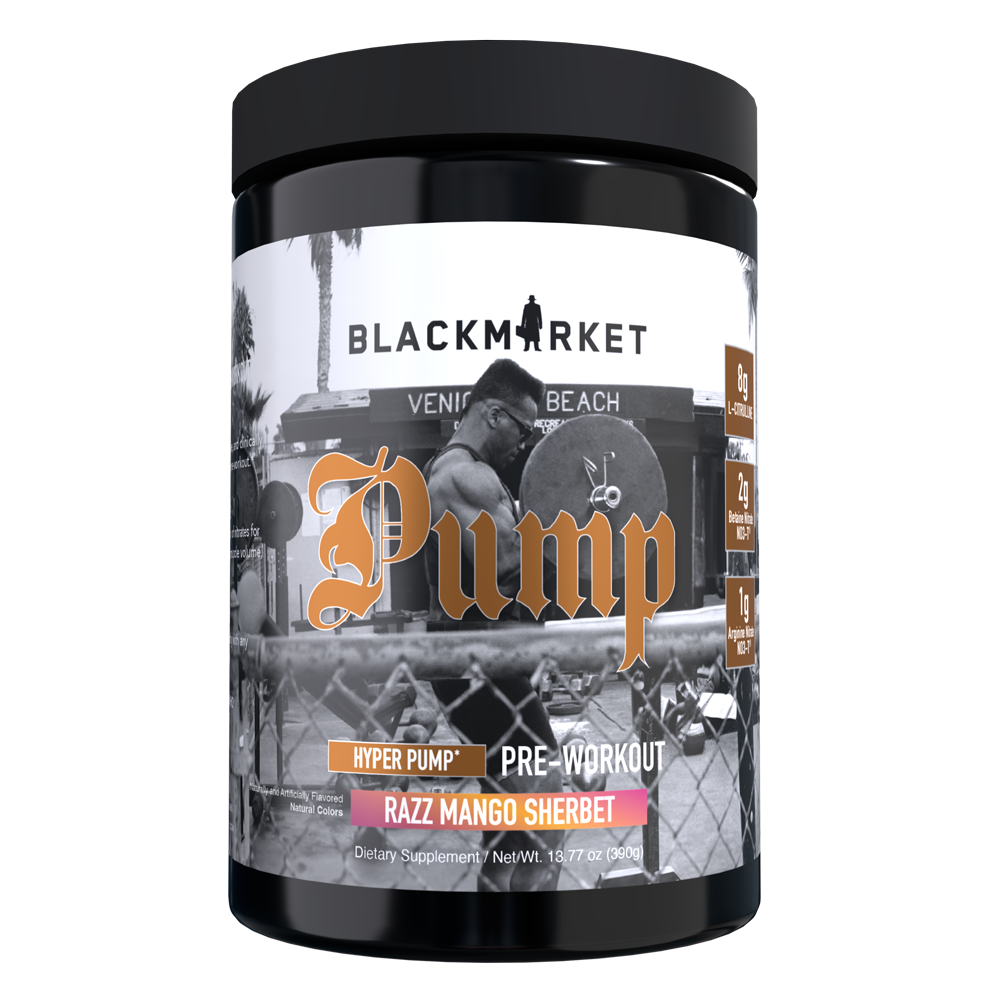 PUMP Stim-Free Pre-workout - BlackMarketLabs.com