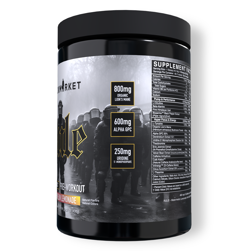 RULE Hyper-Focus Pre-workout - BlackMarketLabs.com