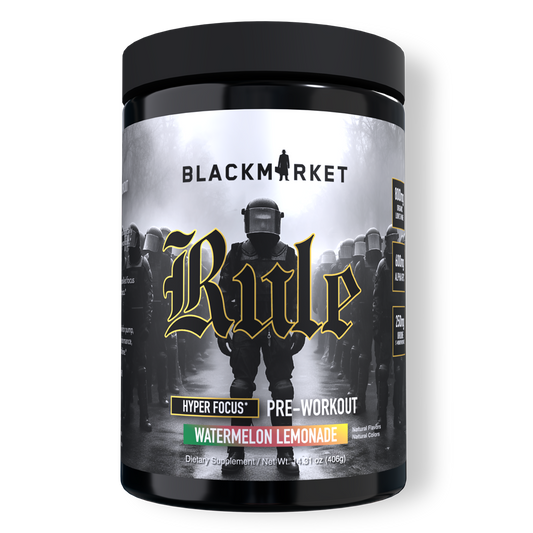 RULE Hyper-Focus Pre-workout - BlackMarketLabs.com