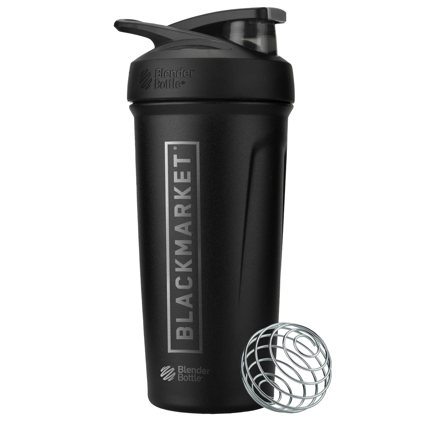 Stainless Steel Blender Bottle - BlackMarketLabs.com