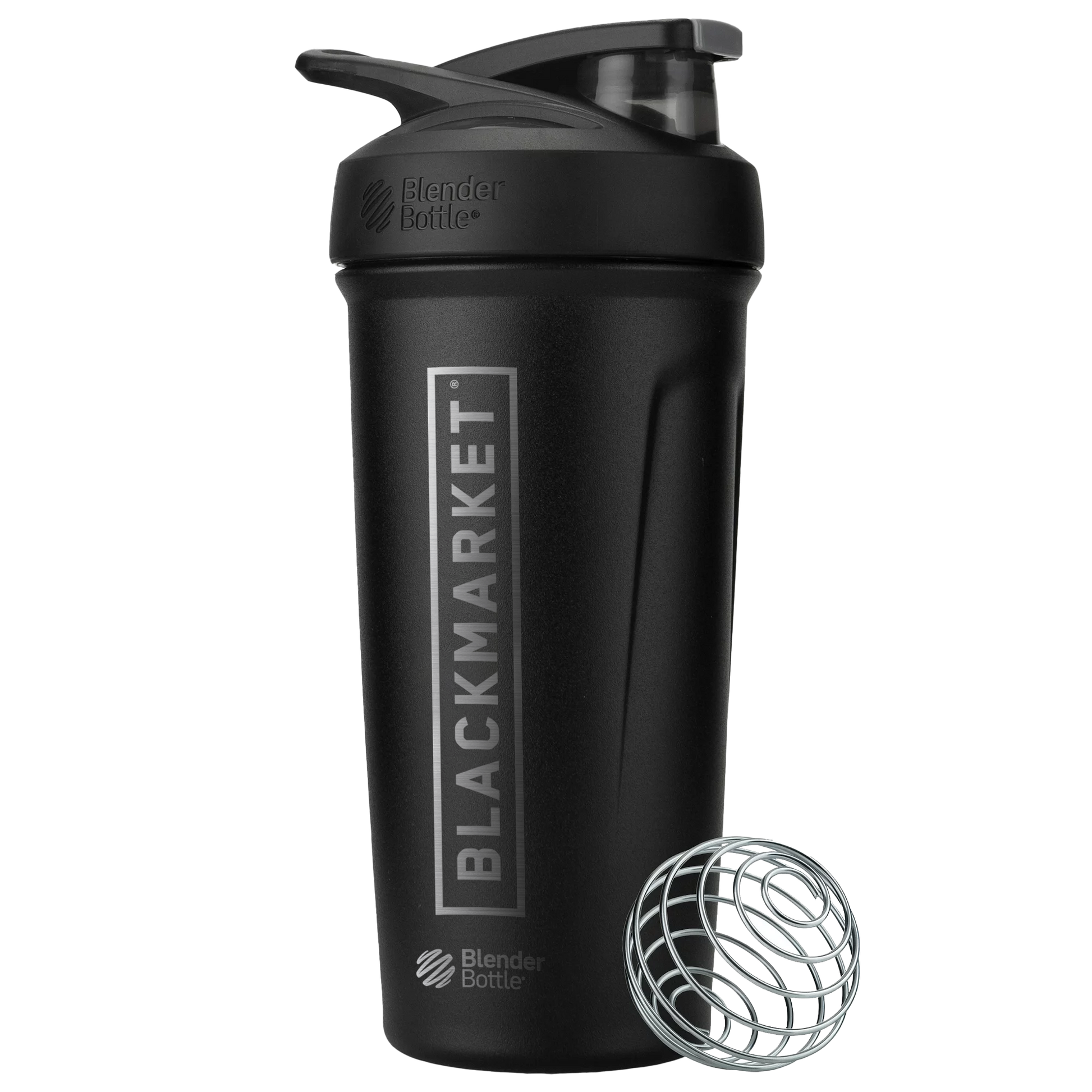 Stainless Steel Blender Bottle - BlackMarketLabs.com