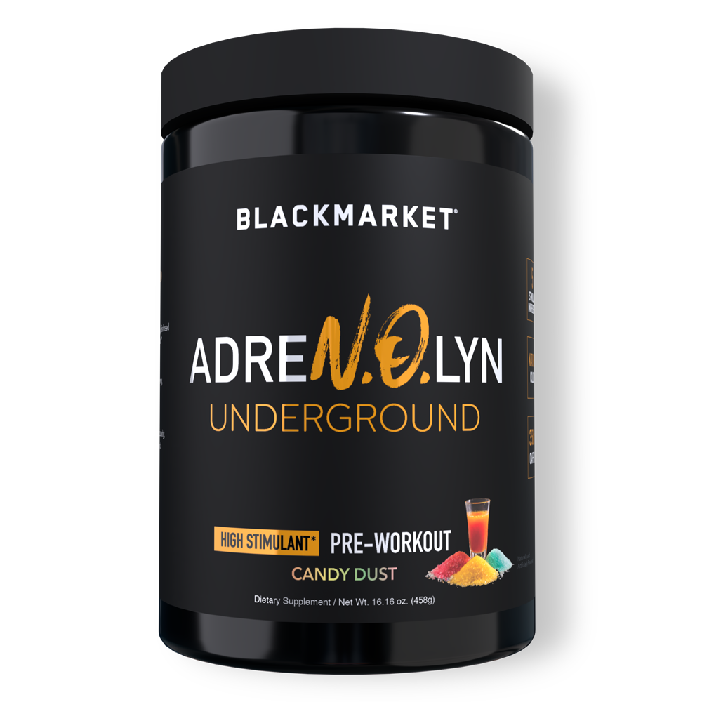 UNDERGROUND High Stimulant Pre-workout - BlackMarketLabs.com