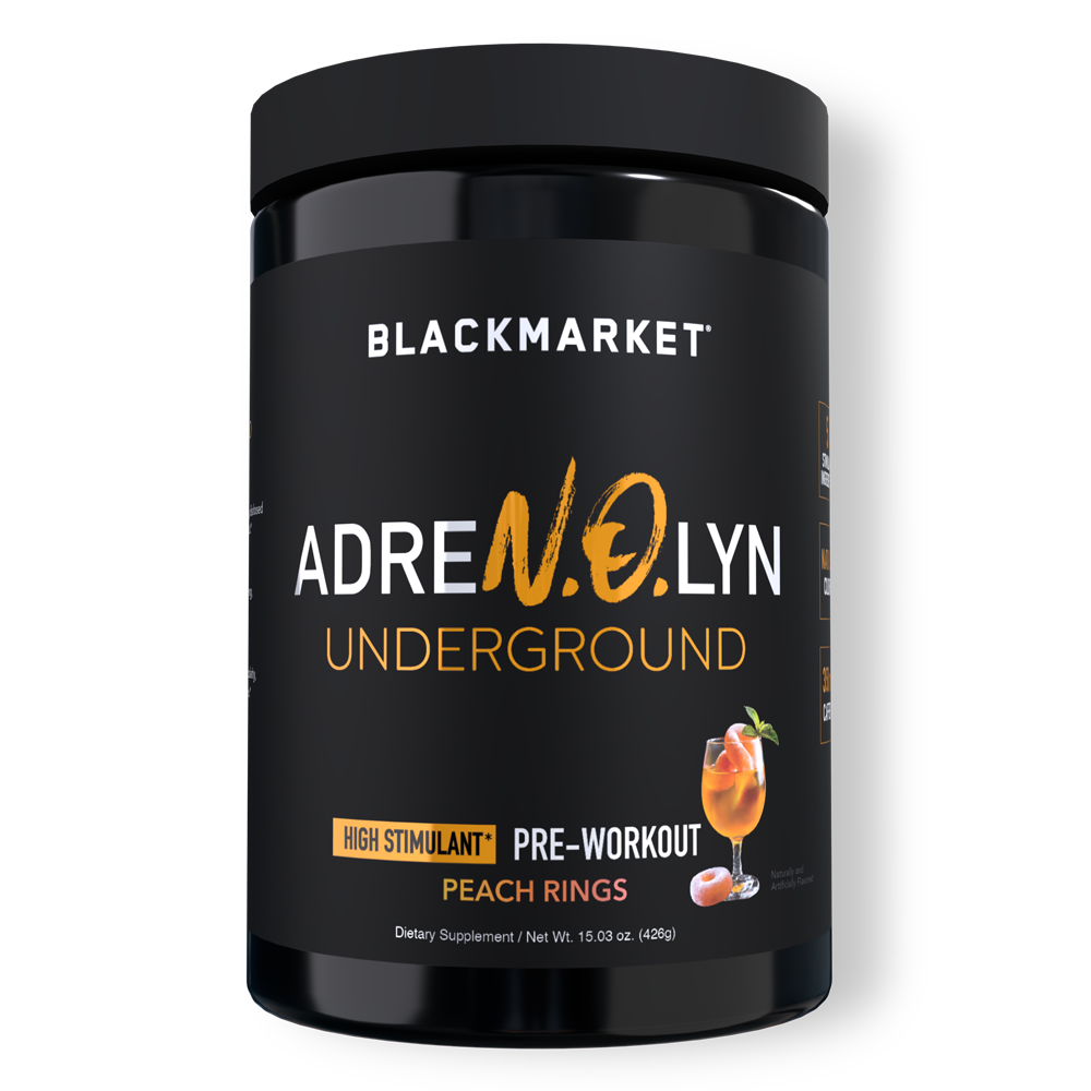 UNDERGROUND High Stimulant Pre-workout - BlackMarketLabs.com