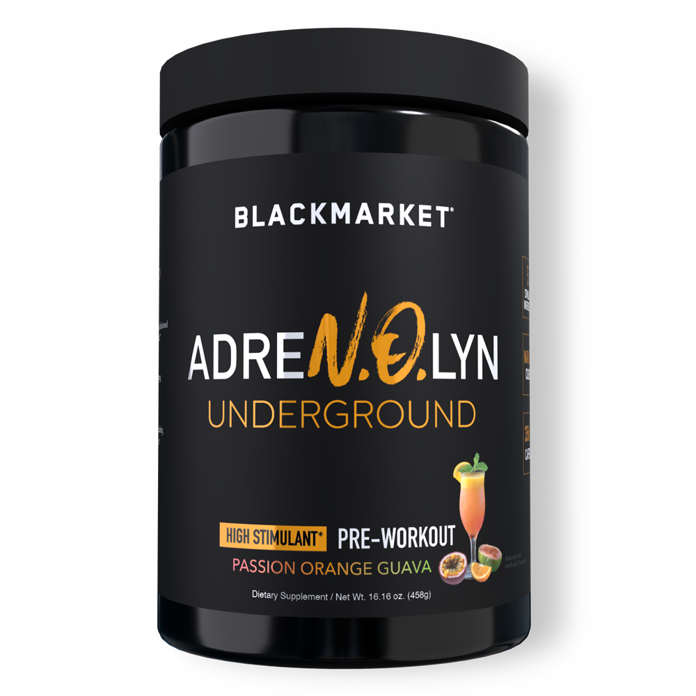 UNDERGROUND High Stimulant Pre-workout - BlackMarketLabs.com