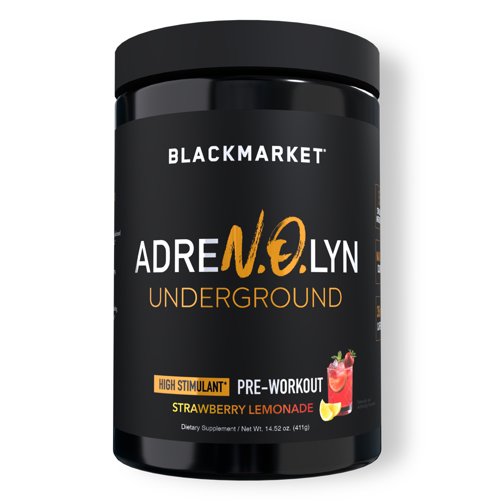 UNDERGROUND High Stimulant Pre-workout - BlackMarketLabs.com