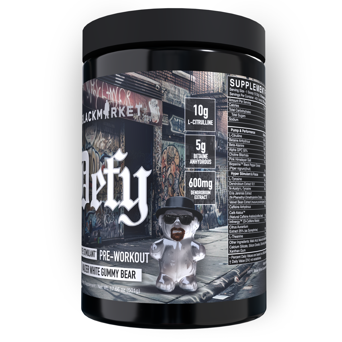 DEFY Walter White Gummy Bear - BlackMarketLabs.com