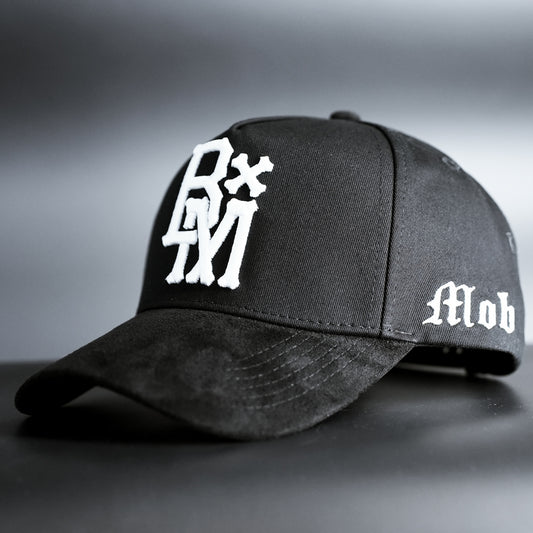 BxM Black Suede Cap