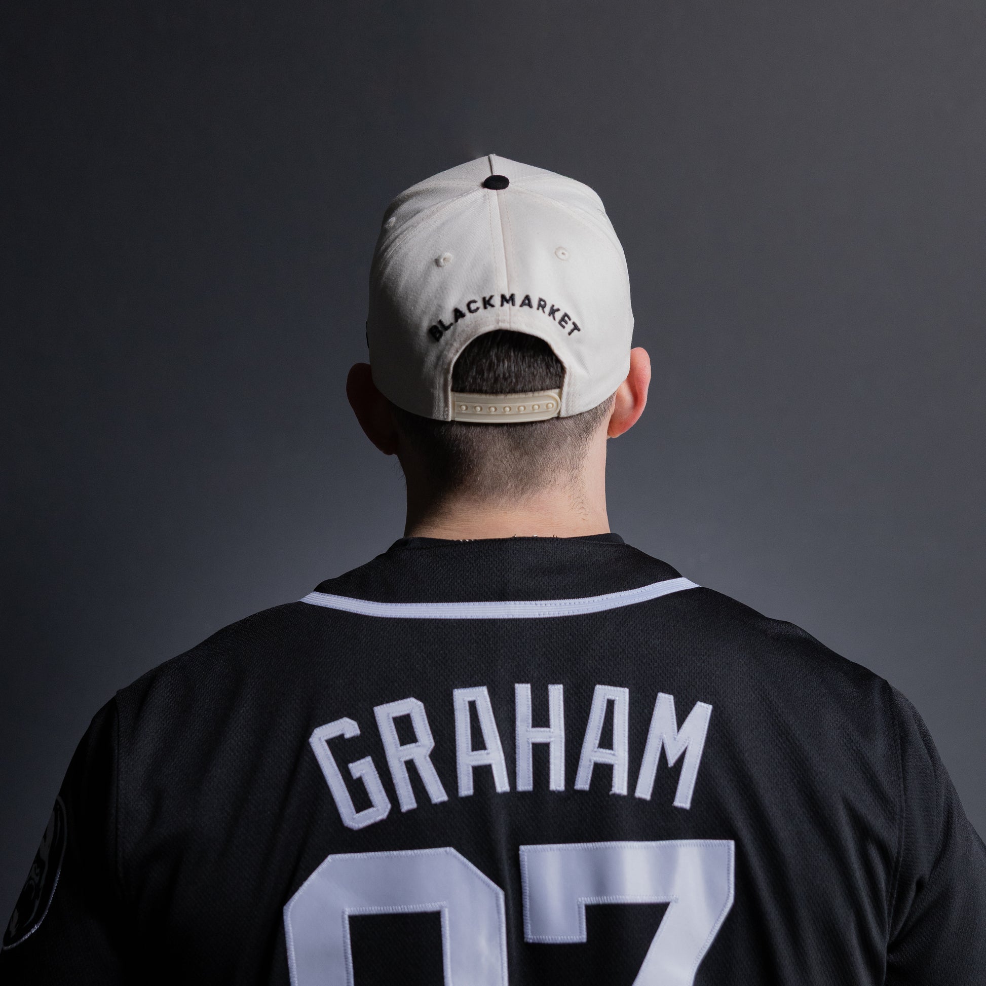 BxM Off-White Suede Cap - BlackMarketLabs.com