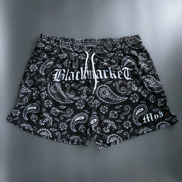 パンツ REBELLIOUS BEHAVIOR paisley fight shorts パンツ REBELLIOUS BEHAVIOR paisley fight shorts REBELLIOUS