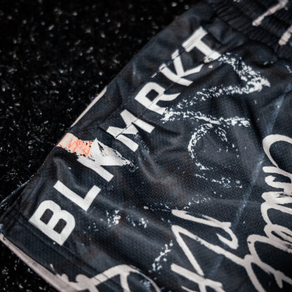 Burner Muay Thai Shorts - BlackMarketLabs.com
