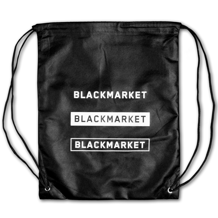 BLACKMARKET Draw-String Bag