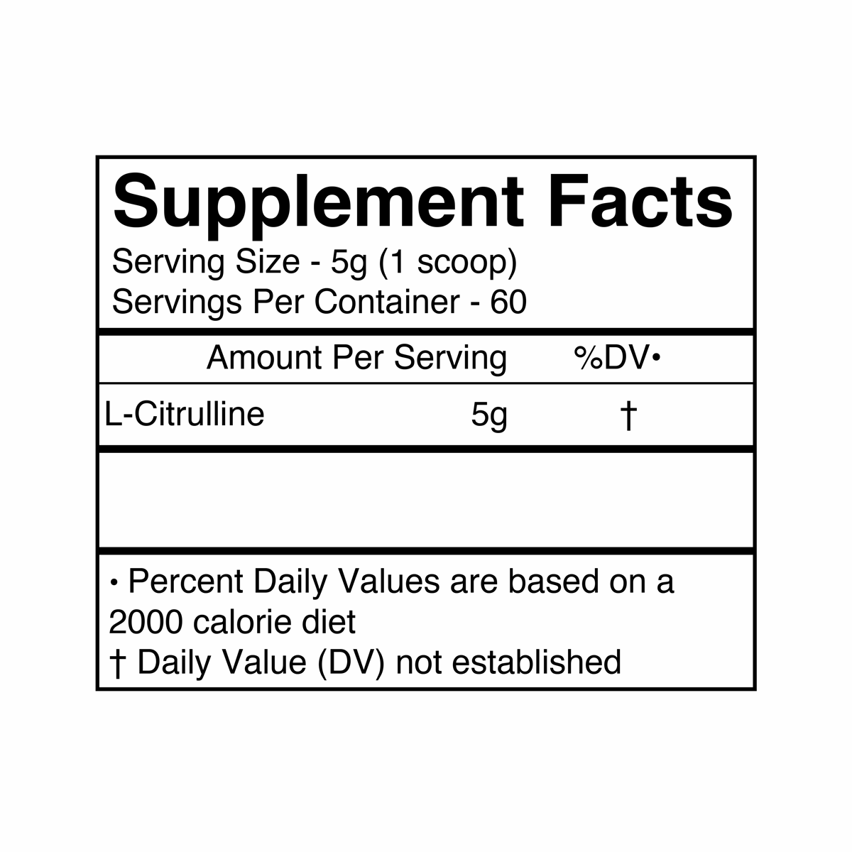 L-Citrulline - BlackMarketLabs.com