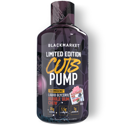 CUTS PUMP: BUBBLE GUM CHEW - BlackMarketLabs.com