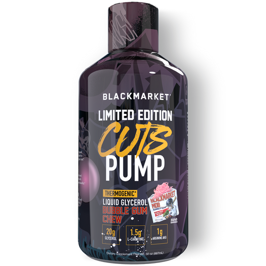CUTS PUMP: BUBBLE GUM CHEW - BlackMarketLabs.com
