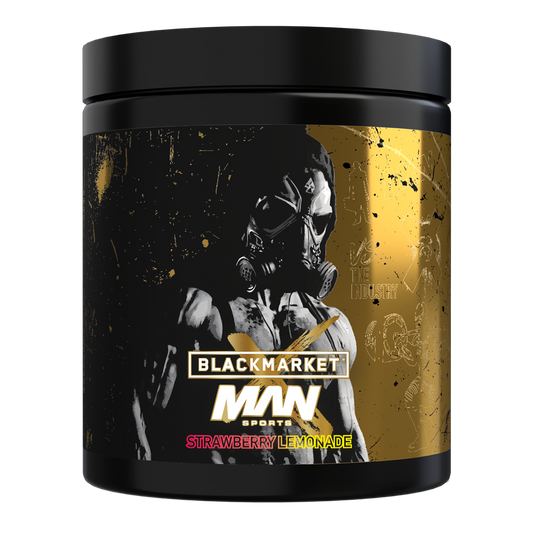 BLACKMARKET X MAN SPORTS Strength Pre-workout - BlackMarketLabs.com