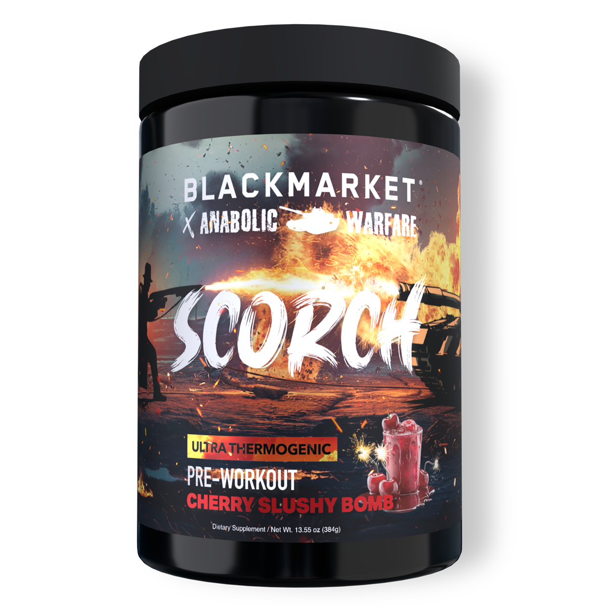 SCORCH Ultra Thermogenic Pre-workout - BlackMarketLabs.com