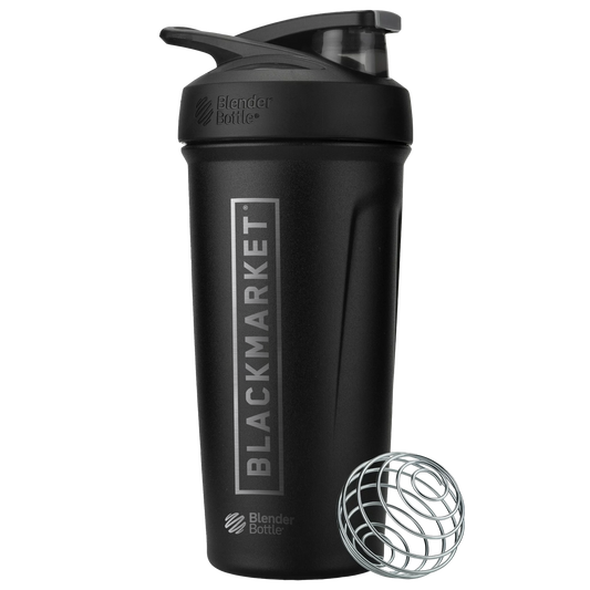 Stainless Steel Blender Bottle - BlackMarketLabs.com