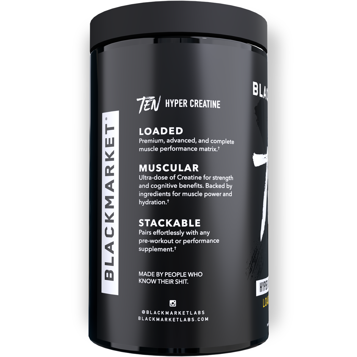 TEN Hyper-Creatine Matrix | BlackMarketLabs.com