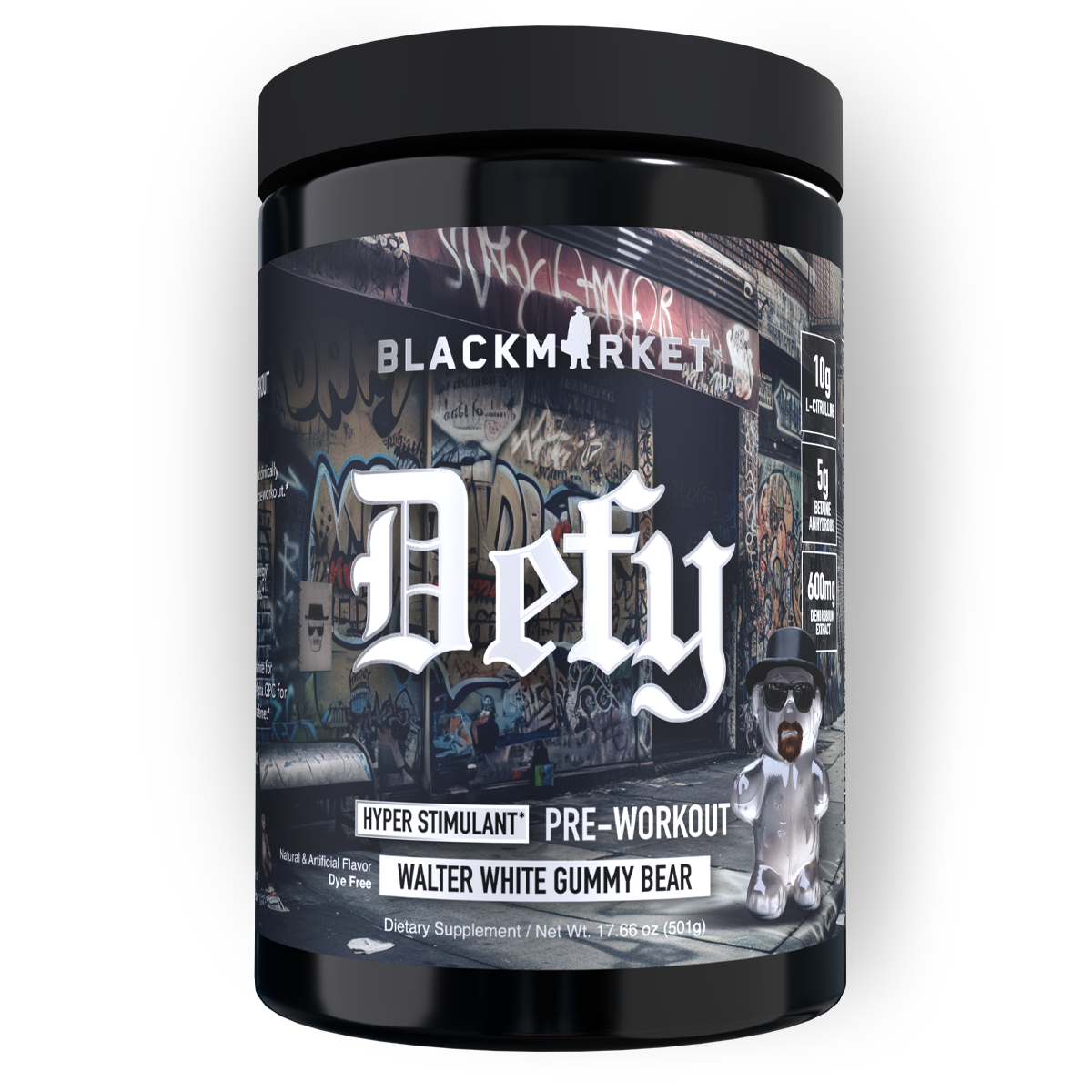 DEFY Hyper-Stimulant Pre-workout - BlackMarketLabs.com